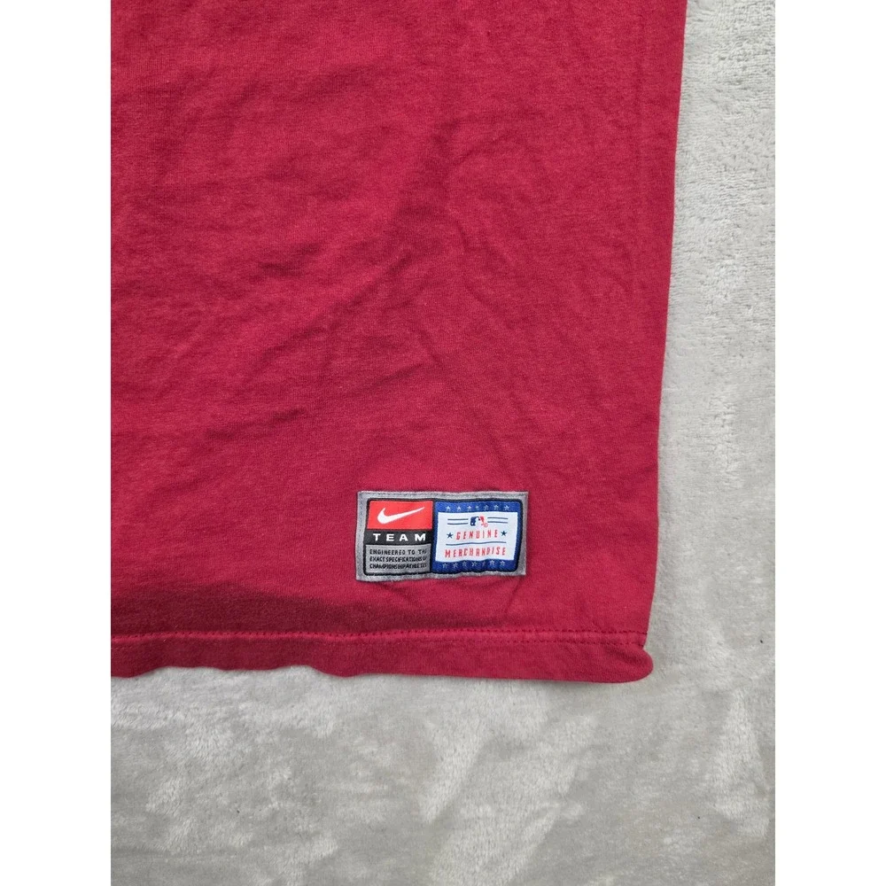 Nike Arizona Diamondbacks T-Shirt Mens XXL Red Dbacks Baseball MLB Graphic Y2K